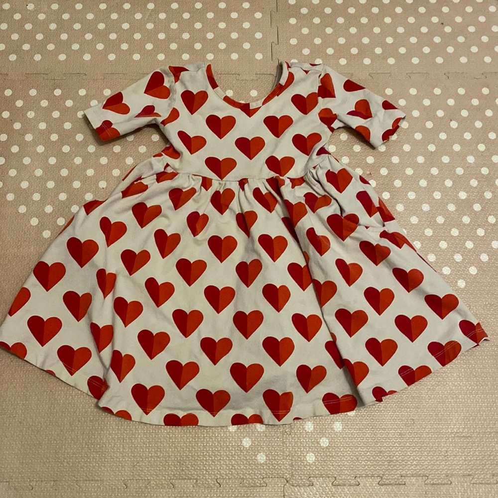 Hanna Andersson Fit and Flair ❤️ Dress